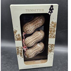 Trimsetter Circus Peanuts Christmas Tree Ornament Set Of Three New